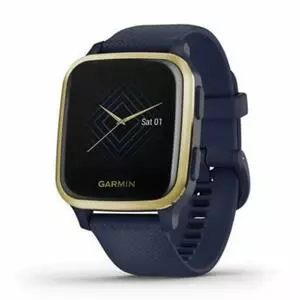 Смарт-часы Garmin Venu Sq, Music, Navy/Light Gold (010-02426-12)