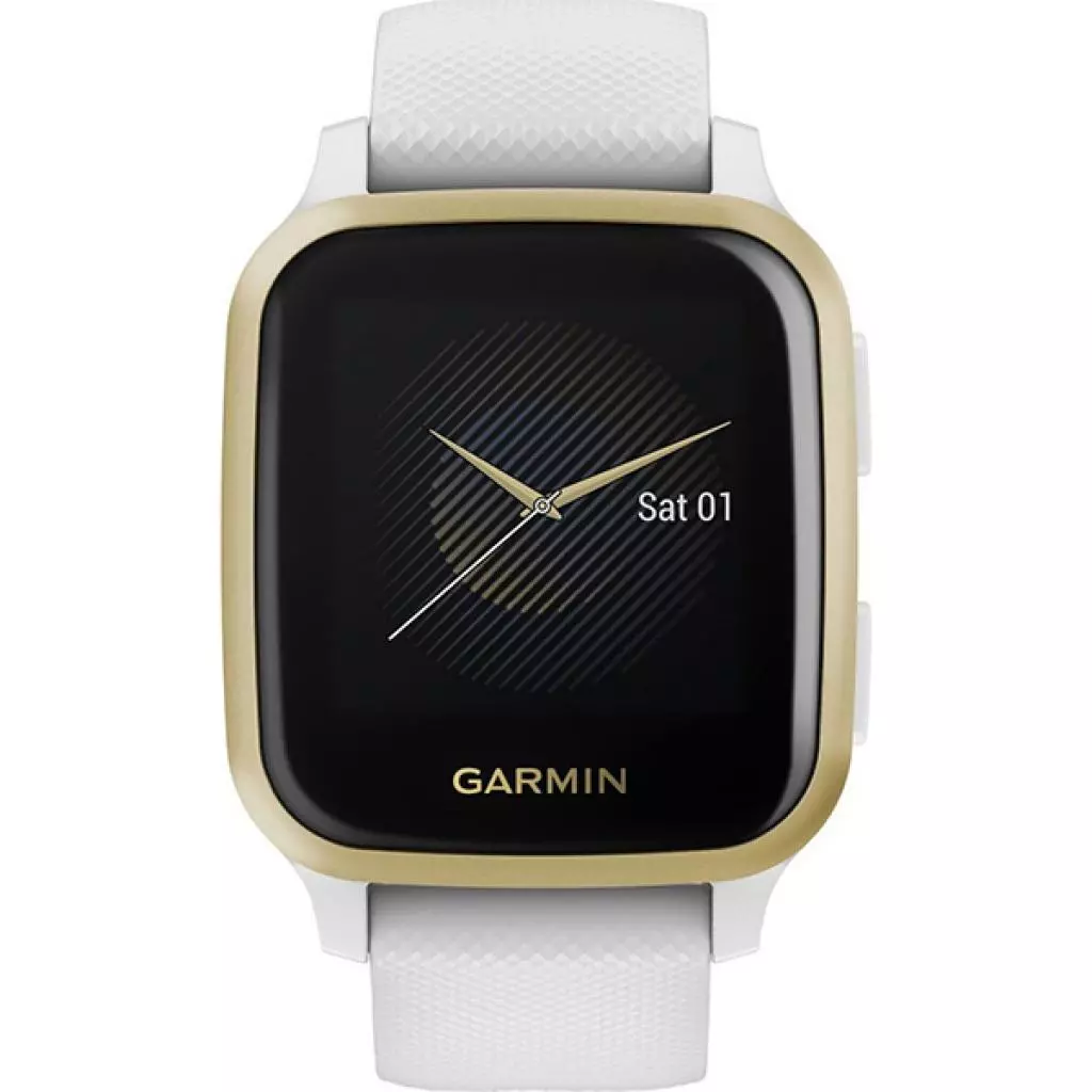 Смарт-часы Garmin Venu Sq, White/Light Gold (010-02427-11) - 1 Смарт-часы Garmin Venu Sq, White/Light Gold (010-02427-11) - 1