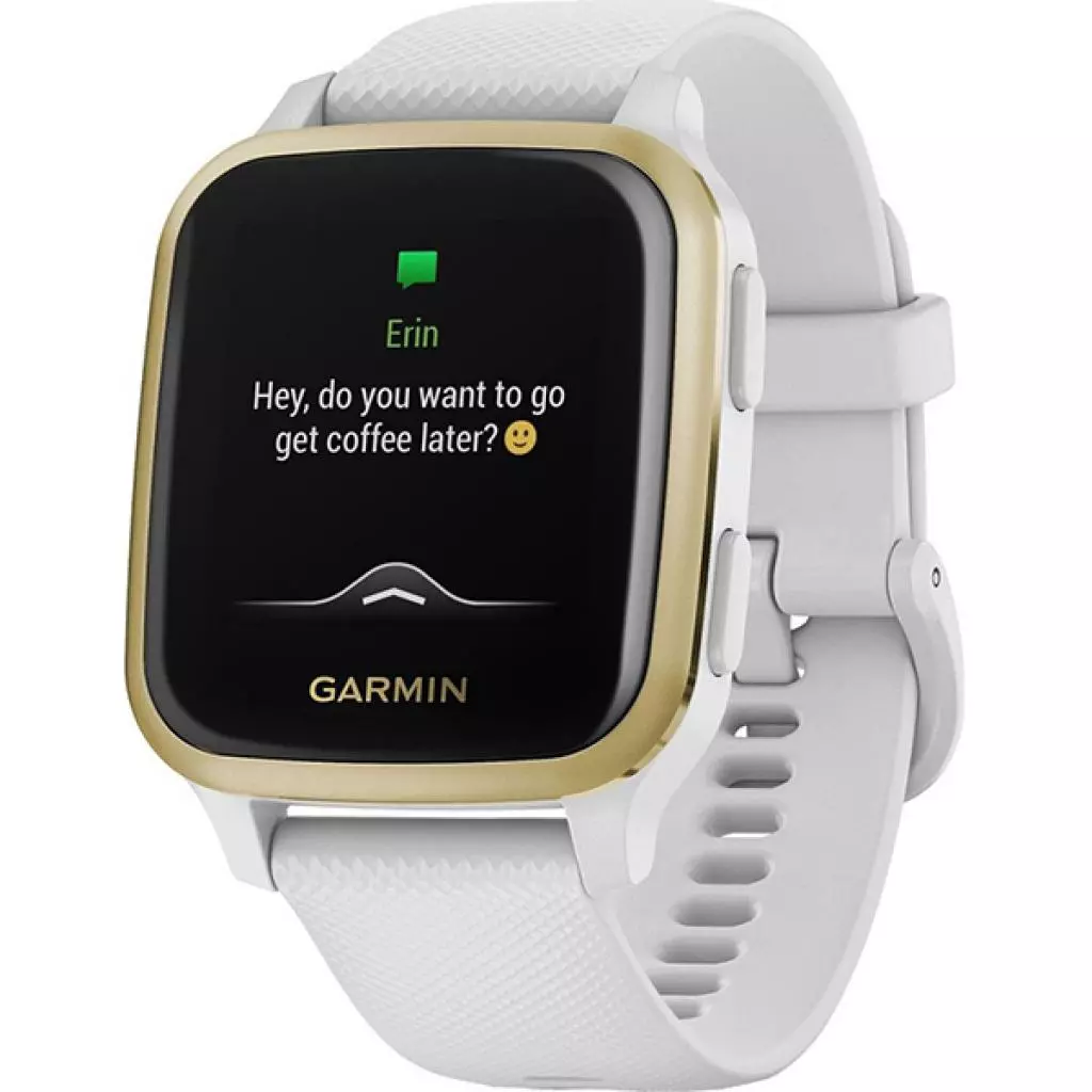 Смарт-часы Garmin Venu Sq, White/Light Gold (010-02427-11) - 6 Смарт-часы Garmin Venu Sq, White/Light Gold (010-02427-11) - 6