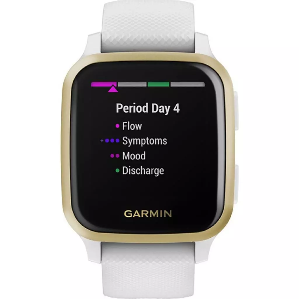 Смарт-часы Garmin Venu Sq, White/Light Gold (010-02427-11) - 7 Смарт-часы Garmin Venu Sq, White/Light Gold (010-02427-11) - 7