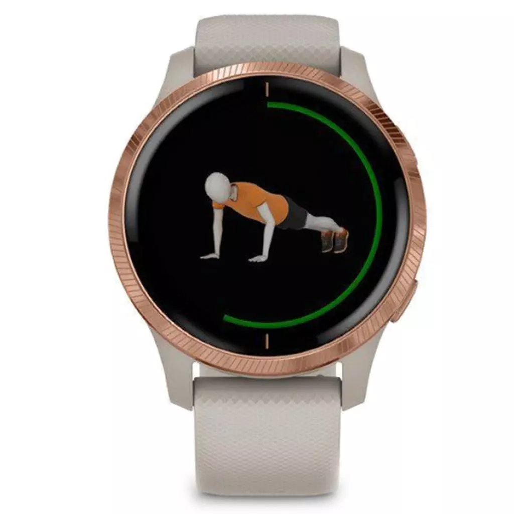 Смарт-часы Garmin Venu, Light Sand/Rose Gold (010-02173-23) - 1 Смарт-часы Garmin Venu, Light Sand/Rose Gold (010-02173-23) - 1