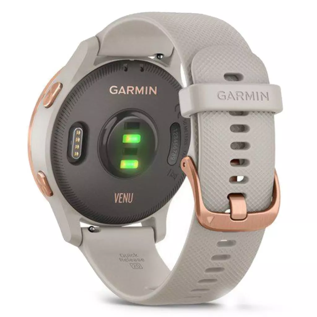 Смарт-часы Garmin Venu, Light Sand/Rose Gold (010-02173-23) - 4 Смарт-часы Garmin Venu, Light Sand/Rose Gold (010-02173-23) - 4