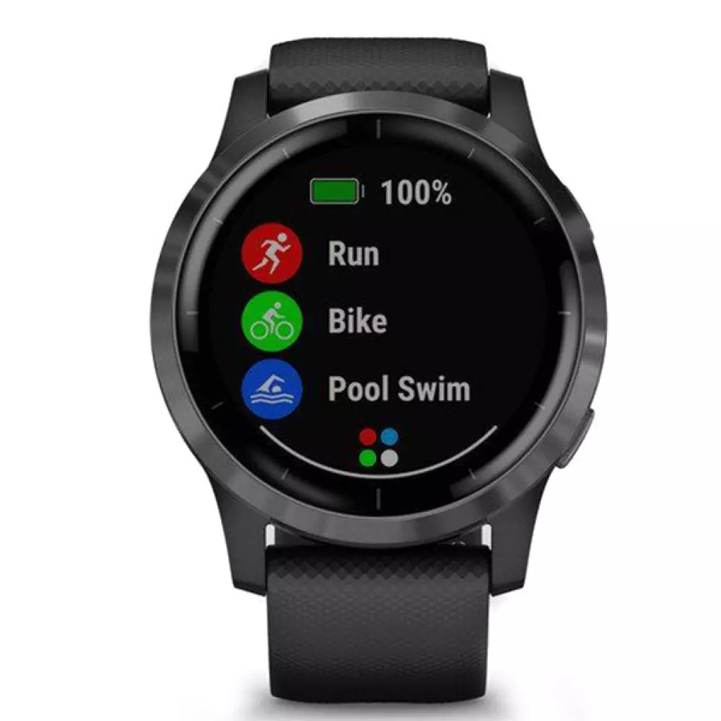 Смарт-часы Garmin vivoactive 4, Black with Slate Hardware (010-02174-13) - 1