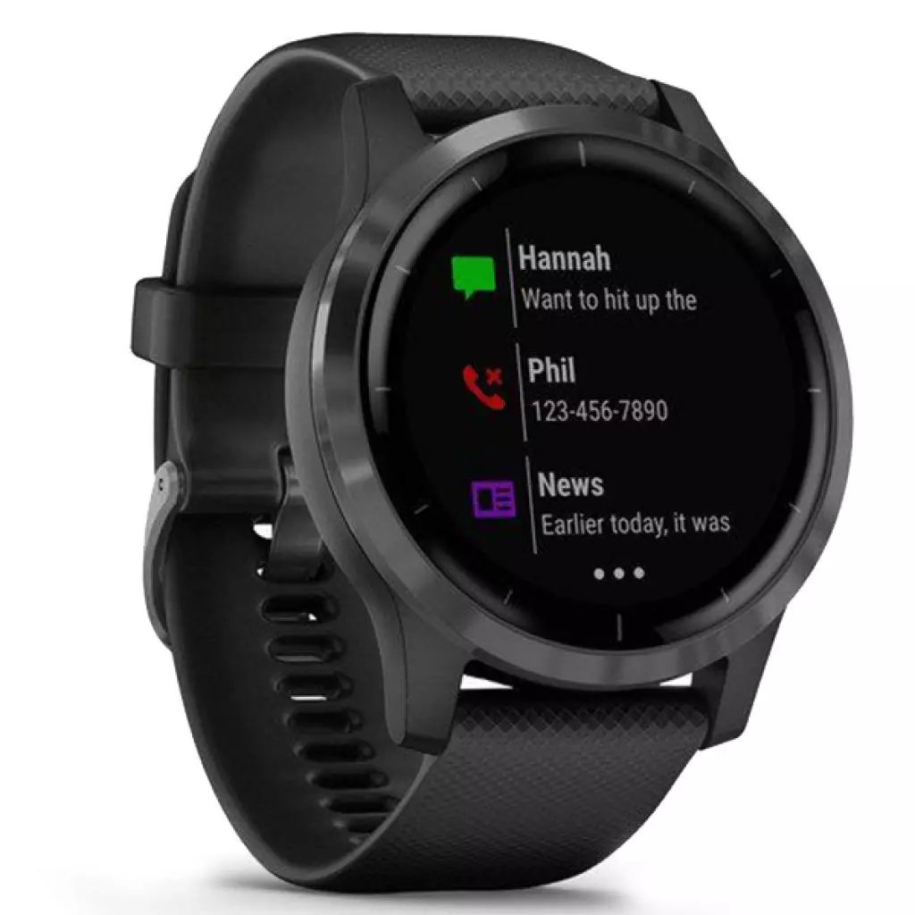 Смарт-часы Garmin vivoactive 4, Black with Slate Hardware (010-02174-13) - 2