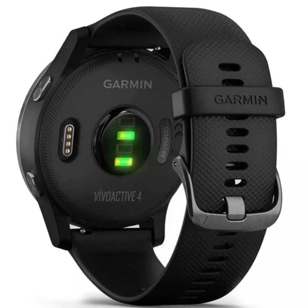 Смарт-часы Garmin vivoactive 4, Black with Slate Hardware (010-02174-13) - 4