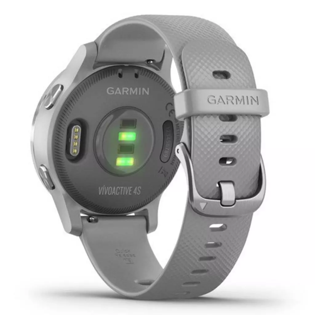 Смарт-часы Garmin vivoactive 4S, Powder Gray/Silver (010-02172-03) - 4 Смарт-часы Garmin vivoactive 4S, Powder Gray/Silver (010-02172-03) - 4