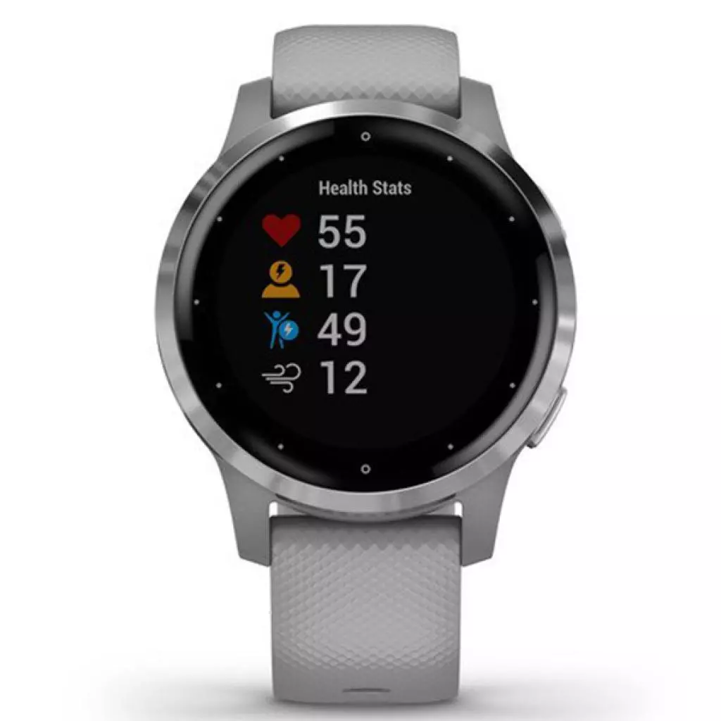 Смарт-часы Garmin vivoactive 4S, Powder Gray/Silver (010-02172-03) - 5 Смарт-часы Garmin vivoactive 4S, Powder Gray/Silver (010-02172-03) - 5