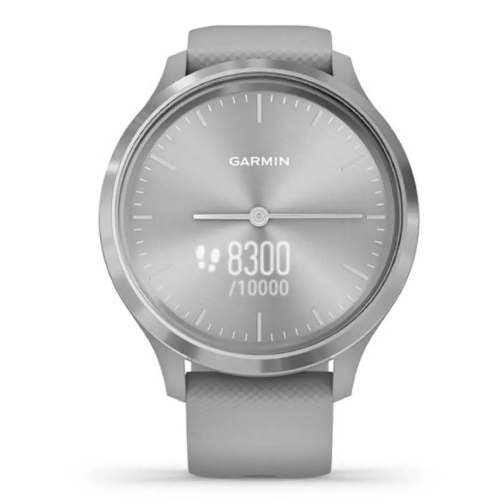 Смарт-часы Garmin vivomove 3, S/E EU, Silver, Powder Gray, Silicone (010-02239-20) - 5 Смарт-часы Garmin vivomove 3, S/E EU, Silver, Powder Gray, Silicone (010-02239-20) - 5