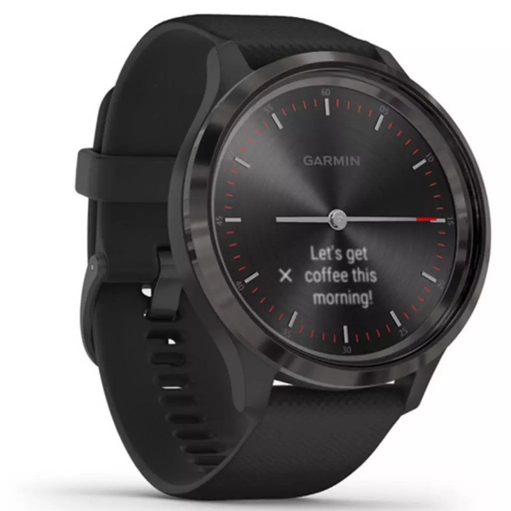 Смарт-часы Garmin vivomove 3, Slate, Black, Silicone (010-02239-21) - 2 Смарт-часы Garmin vivomove 3, Slate, Black, Silicone (010-02239-21) - 2