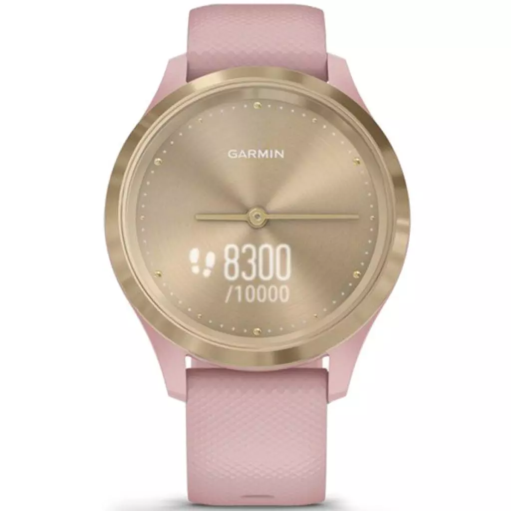 Смарт-часы Garmin vivomove 3S, Light Gold, Dust Rose, Silicone (010-02238-21) - 1 Смарт-часы Garmin vivomove 3S, Light Gold, Dust Rose, Silicone (010-02238-21) - 1