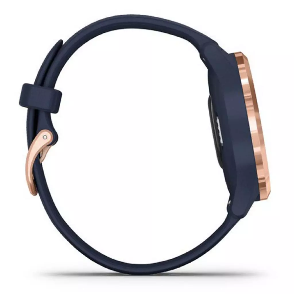 Смарт-часы Garmin vivomove 3S, Rose Gold, Navy, Silicone (010-02238-23) - 3