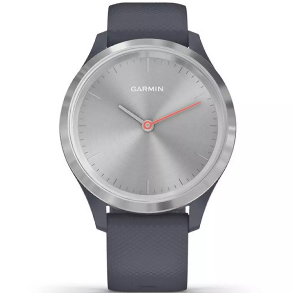 Смарт-часы Garmin vivomove 3S, Silver, Granite Blue, Silicone (010-02238-20) - 5 Смарт-часы Garmin vivomove 3S, Silver, Granite Blue, Silicone (010-02238-20) - 5