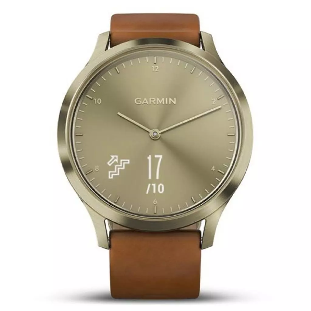 Смарт-часы Garmin vivomove HR, E EU, Premium, Gold-Gold, S/M (010-01850-25) - 7 Смарт-часы Garmin vivomove HR, E EU, Premium, Gold-Gold, S/M (010-01850-25) - 7