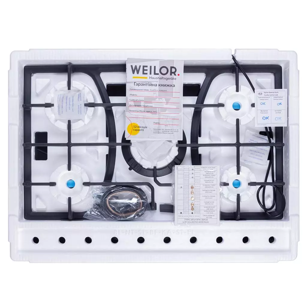 Варочная поверхность Weilor GG W 714 BL - 11 Варочная поверхность Weilor GG W 714 BL - 11