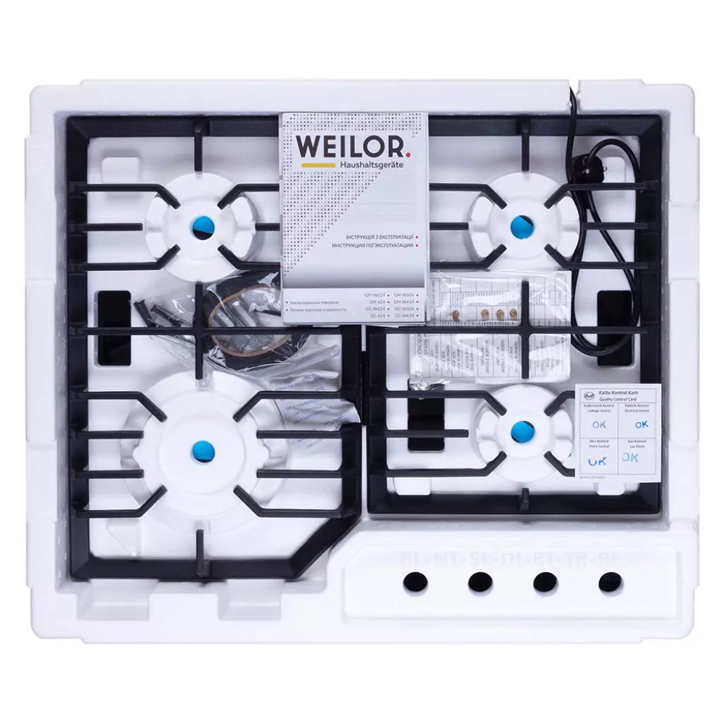 Варочная поверхность Weilor GG W 624 BL - 11