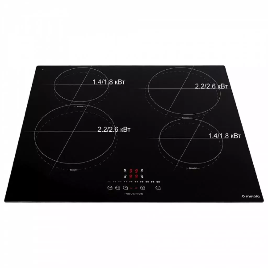 Варочная поверхность Minola MIS 6046 KBL - 6 Варочная поверхность Minola MIS 6046 KBL - 6