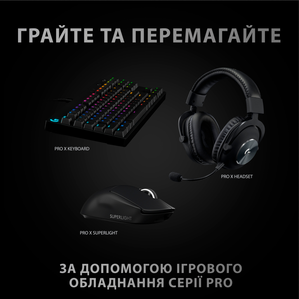 Мышка Logitech G Pro X Superlight Wireless Black (910-005880) - 8 Мышка Logitech G Pro X Superlight Wireless Black (910-005880) - 8