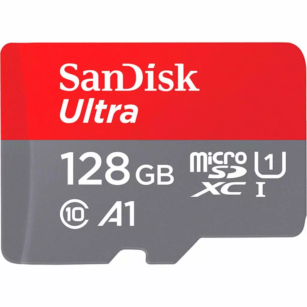 Карта памяти SanDisk 128GB microSDXC class 10 UHS-I A1 Ultra (SDSQUA4-128G-GN6MN)