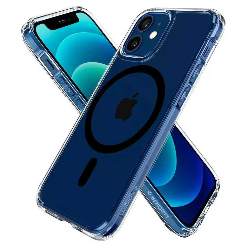 Чехол для моб. телефона Spigen Apple iPhone 12 / 12 Pro Ultra Hybrid Mag Safe, Black (ACS02626) - 1 Чехол для моб. телефона Spigen Apple iPhone 12 / 12 Pro Ultra Hybrid Mag Safe, Black (ACS02626) - 1
