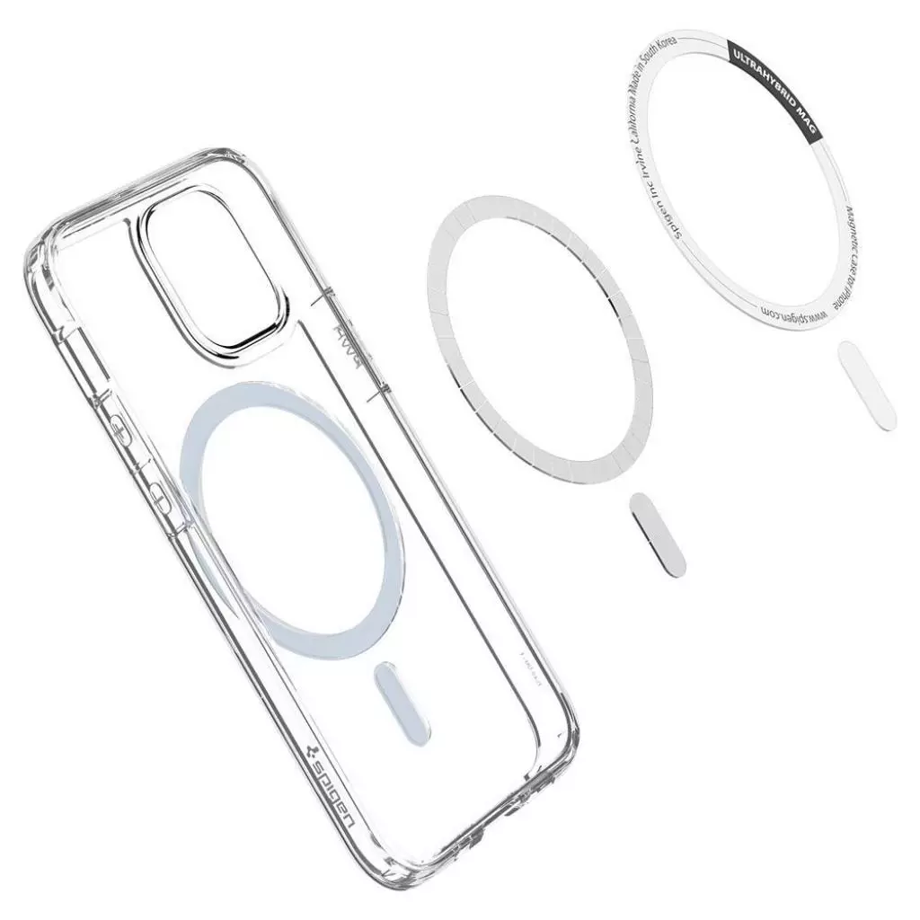 Чехол для моб. телефона Spigen Apple iPhone 12 / 12 Pro Ultra Hybrid Mag Safe, Blue (ACS02627) - 6 Чехол для моб. телефона Spigen Apple iPhone 12 / 12 Pro Ultra Hybrid Mag Safe, Blue (ACS02627) - 6
