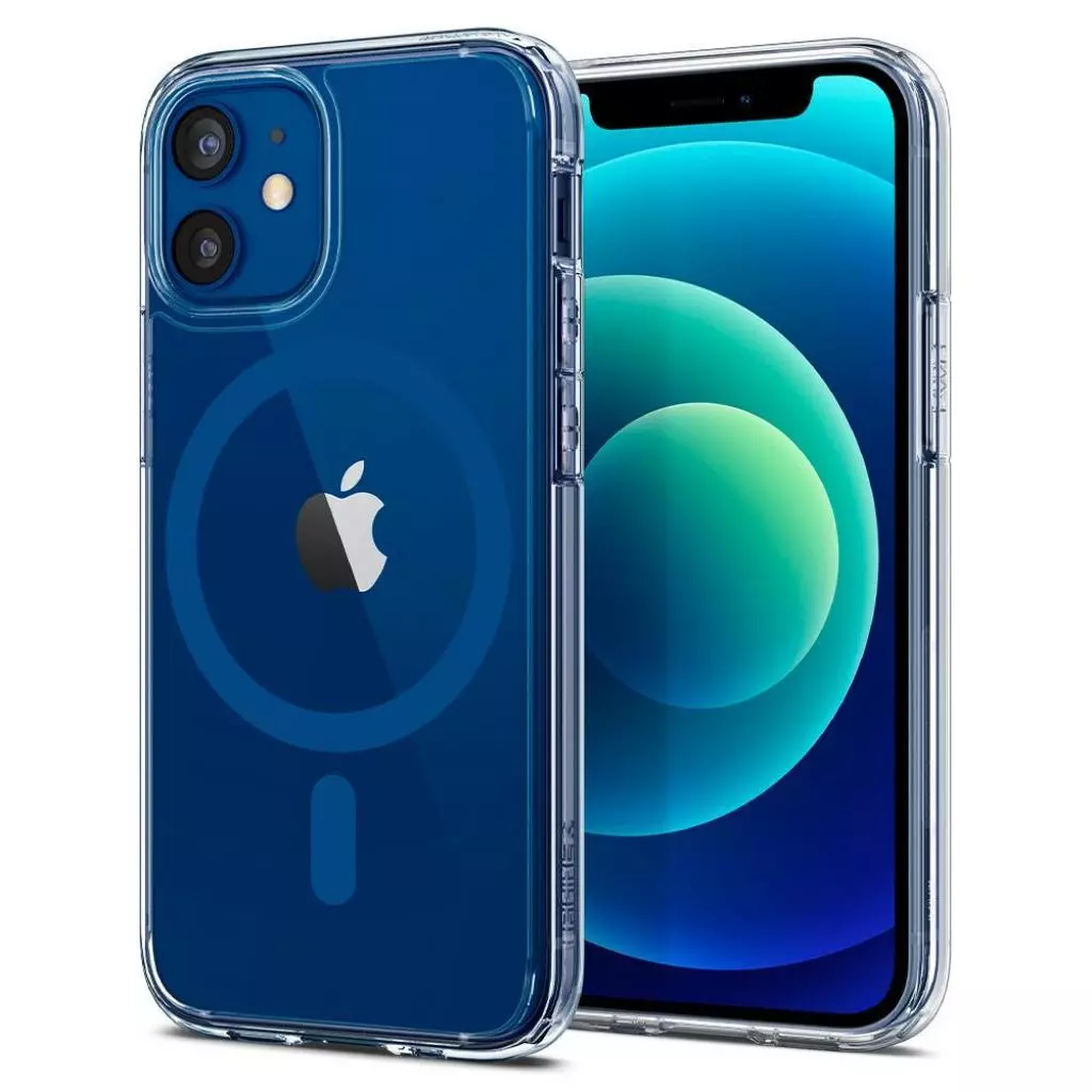 Чехол для моб. телефона Spigen Apple iPhone 12 / 12 Pro Ultra Hybrid Mag Safe, Blue (ACS02627) - 8 Чехол для моб. телефона Spigen Apple iPhone 12 / 12 Pro Ultra Hybrid Mag Safe, Blue (ACS02627) - 8