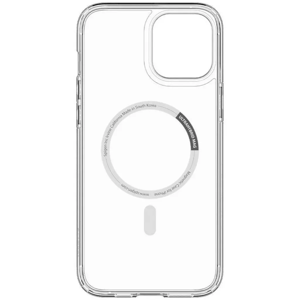Чехол для моб. телефона Spigen Apple iPhone 12 / 12 Pro Ultra Hybrid Mag Safe, White (ACS02625)