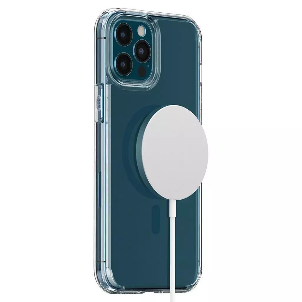 Чехол для моб. телефона Spigen iPhone 12 Pro Max Ultra Hybrid Mag Safe, Pacific Blue (ACS02624) - 7 Чехол для моб. телефона Spigen iPhone 12 Pro Max Ultra Hybrid Mag Safe, Pacific Blue (ACS02624) - 7