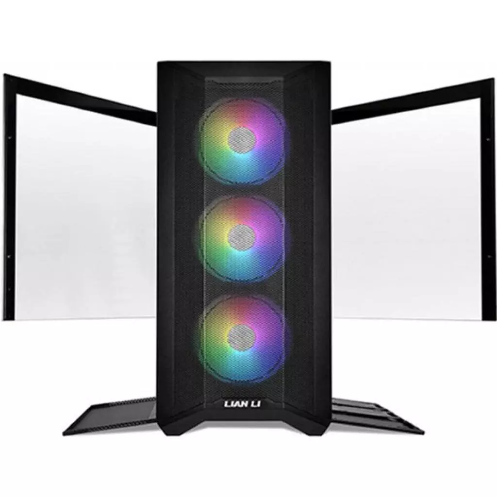 Корпус Lian Li LANCOOL II Mesh RGB Black (G99.LAN2MRX.00) - 3 Корпус Lian Li LANCOOL II Mesh RGB Black (G99.LAN2MRX.00) - 3
