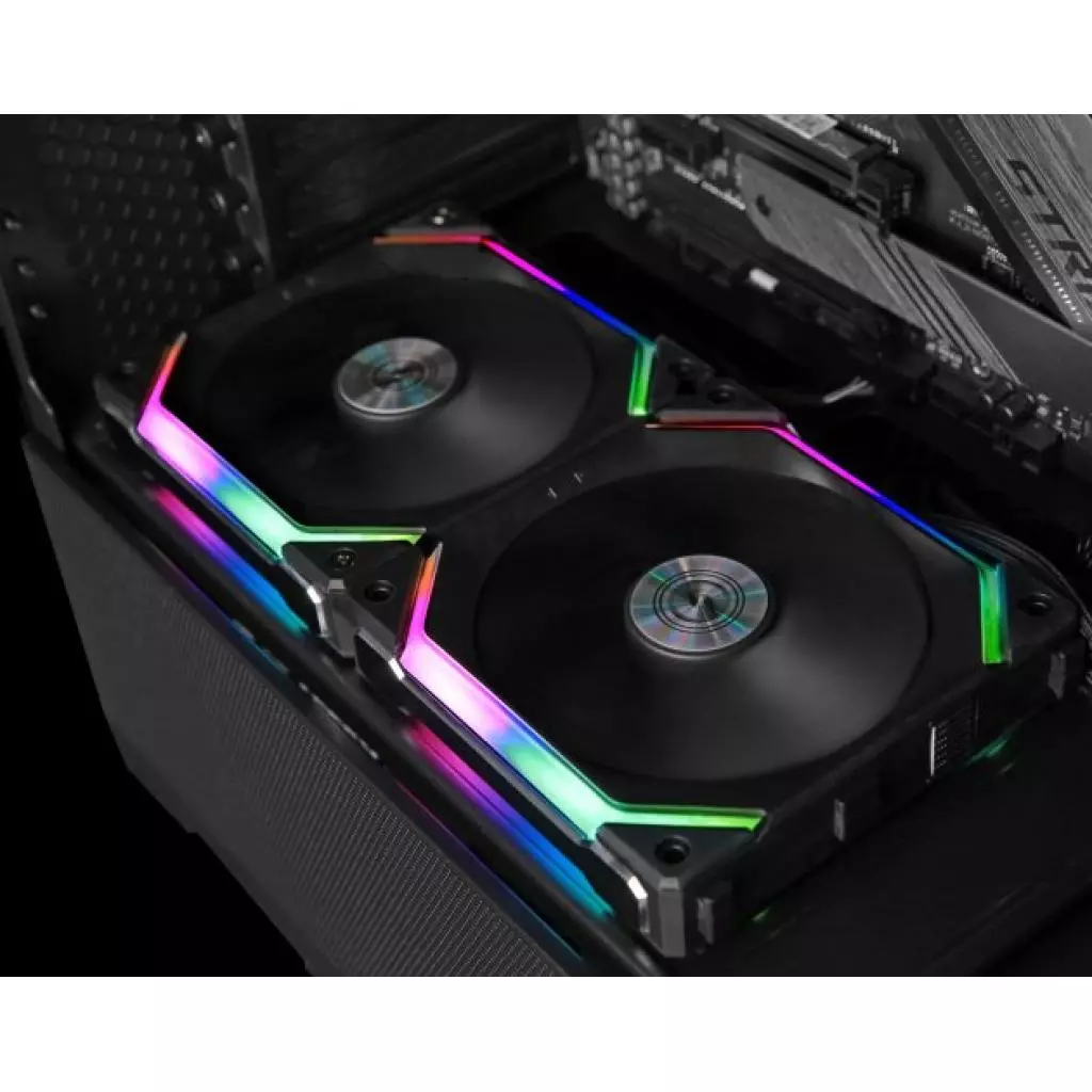 Кулер для корпуса Lian Li Uni Fan SL120-1 Single Black (G99.12UF1B.00) - 6