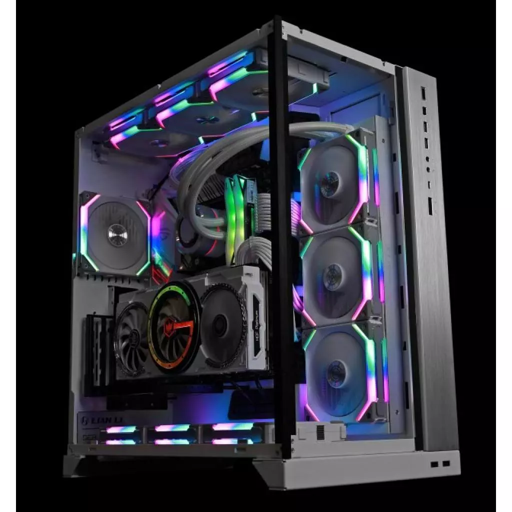 Кулер для корпуса Lian Li Uni Fan SL120-1 Single White (G99.12UF1W.00) - 6 Кулер для корпуса Lian Li Uni Fan SL120-1 Single White (G99.12UF1W.00) - 6