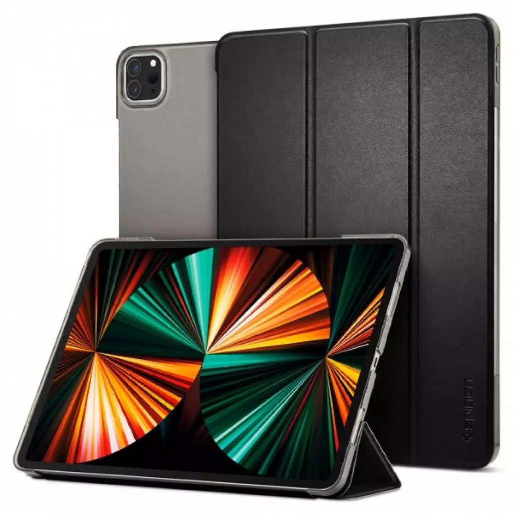 Чехол для планшета Spigen Apple iPad Pro 12.9"(2021) Smart Fold, Black (ACS02882) - 1