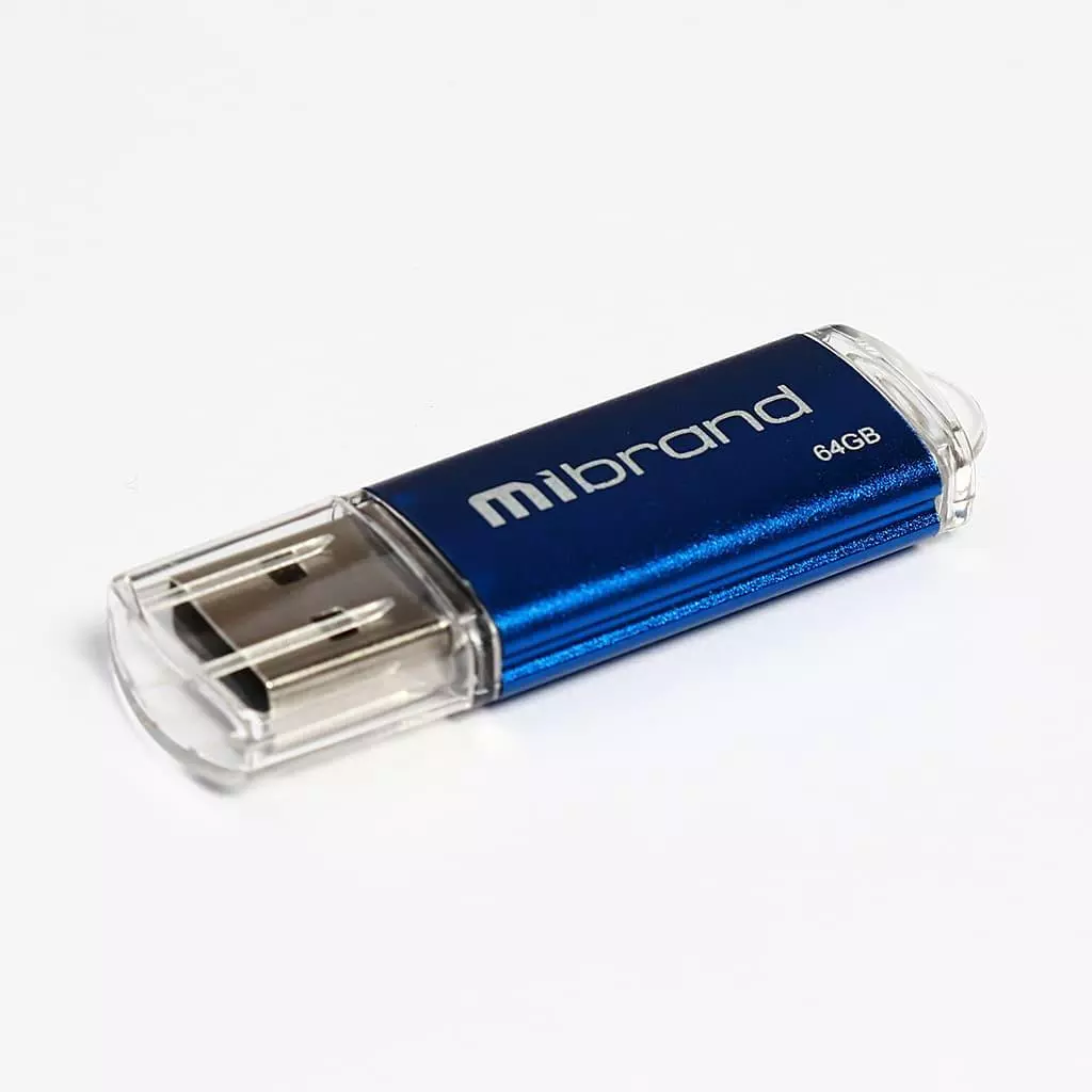 USB флеш накопитель Mibrand 64GB Cougar Blue USB 2.0 (MI2.0/CU64P1U)