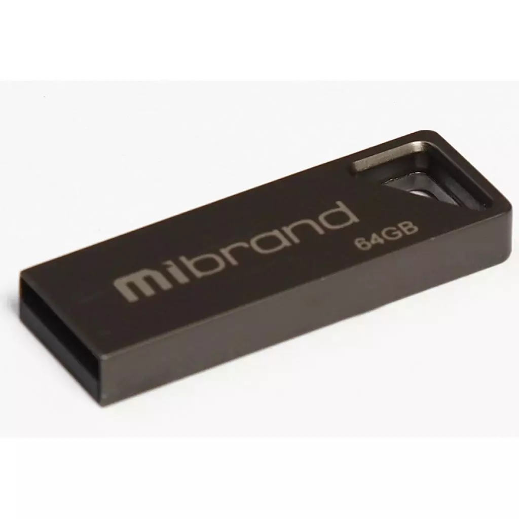 USB флеш накопитель Mibrand 64GB Stingray Grey USB 2.0 (MI2.0/ST64U5G)