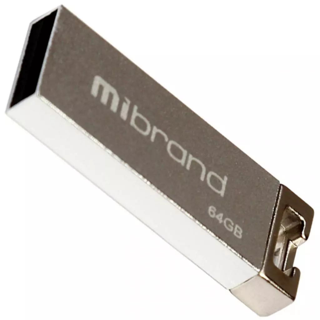 USB флеш накопитель Mibrand 64GB Сhameleon Silver USB 2.0 (MI2.0/CH64U6S)