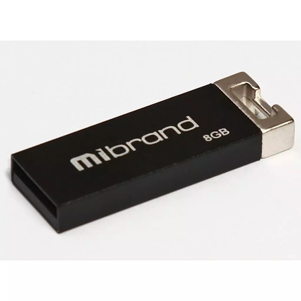 USB флеш накопитель Mibrand 8GB Сhameleon Black USB 2.0 (MI2.0/CH8U6B)