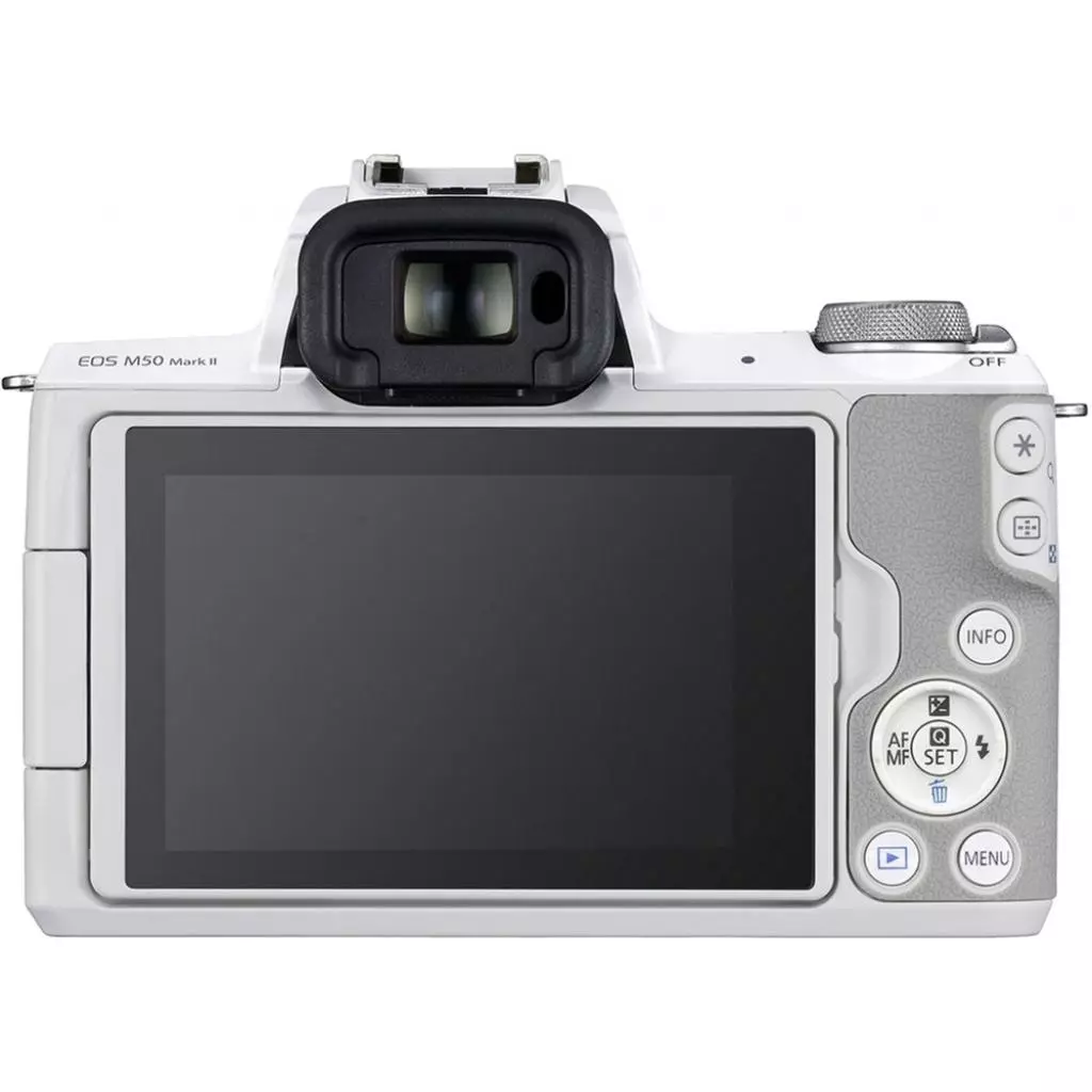 Цифровой фотоаппарат Canon EOS M50 Mk2 + 15-45 IS STM Kit White (4729C028) - 2