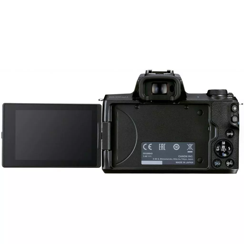 Цифровой фотоаппарат Canon EOS M50 Mk2 Body Black (4728C042) - 2