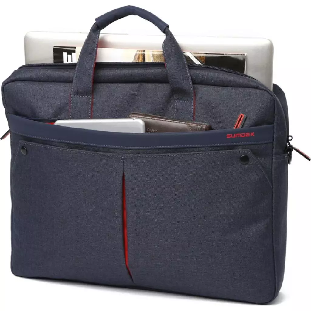 Сумка для ноутбука Sumdex 16" PON-202 navi (PON-202NV) - 6 Сумка для ноутбука Sumdex 16" PON-202 navi (PON-202NV) - 6