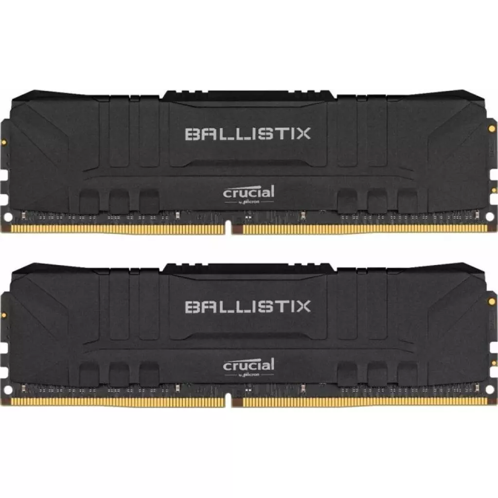 Модуль памяти для компьютера DDR4 32GB (2x16GB) 3600 MHz Ballistix Black Micron (BL2K16G36C16U4B)