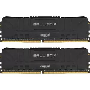 Модуль памяти для компьютера DDR4 32GB (2x16GB) 3600 MHz Ballistix Black Micron (BL2K16G36C16U4B)