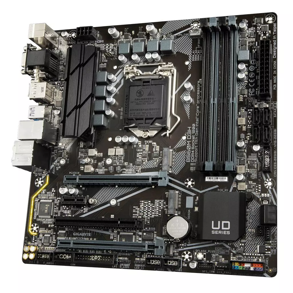 Материнская плата GIGABYTE B560M D3H - 4 Материнская плата GIGABYTE B560M D3H - 4