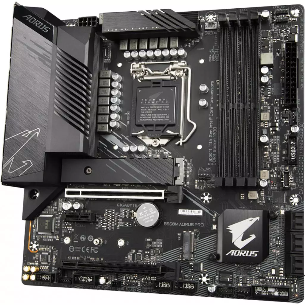 Материнская плата GIGABYTE B560M AORUS PRO - 4 Материнская плата GIGABYTE B560M AORUS PRO - 4