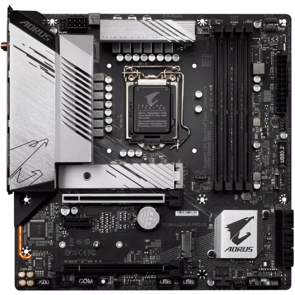 Материнская плата GIGABYTE B560M AORUS PRO AX - 1 Материнская плата GIGABYTE B560M AORUS PRO AX - 1