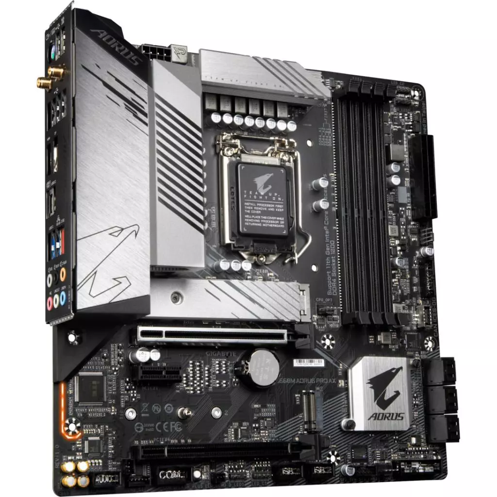 Материнская плата GIGABYTE B560M AORUS PRO AX - 3 Материнская плата GIGABYTE B560M AORUS PRO AX - 3