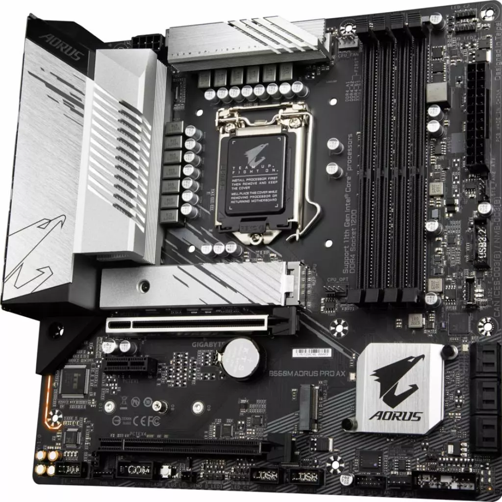Материнская плата GIGABYTE B560M AORUS PRO AX - 4 Материнская плата GIGABYTE B560M AORUS PRO AX - 4