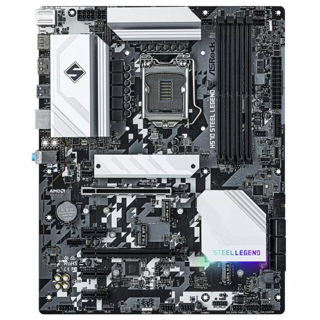 Материнская плата ASRock H570 Steel Legend - 1 Материнская плата ASRock H570 Steel Legend - 1