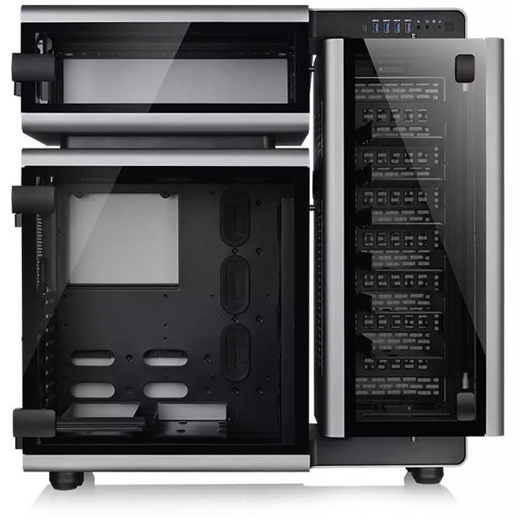 Корпус ThermalTake Level 20 Silver (CA-1J9-00F9WN-00) - 1 Корпус ThermalTake Level 20 Silver (CA-1J9-00F9WN-00) - 1