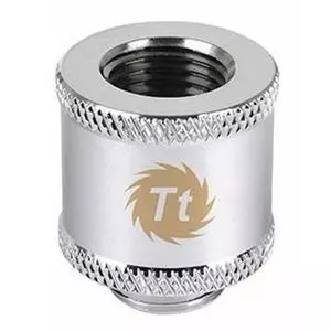 Фитинг для СВО ThermalTake Pacific G1/4 Female to Male 20mm extender - Chrome/DIY LCS (CL-W046-CU00SL-A)