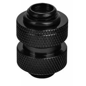 Фитинг для СВО ThermalTake Pacific G1/4 Adjustable Fitting (20-25mm) - Black/DIY LCS (CL-W067-CU00BL-A)
