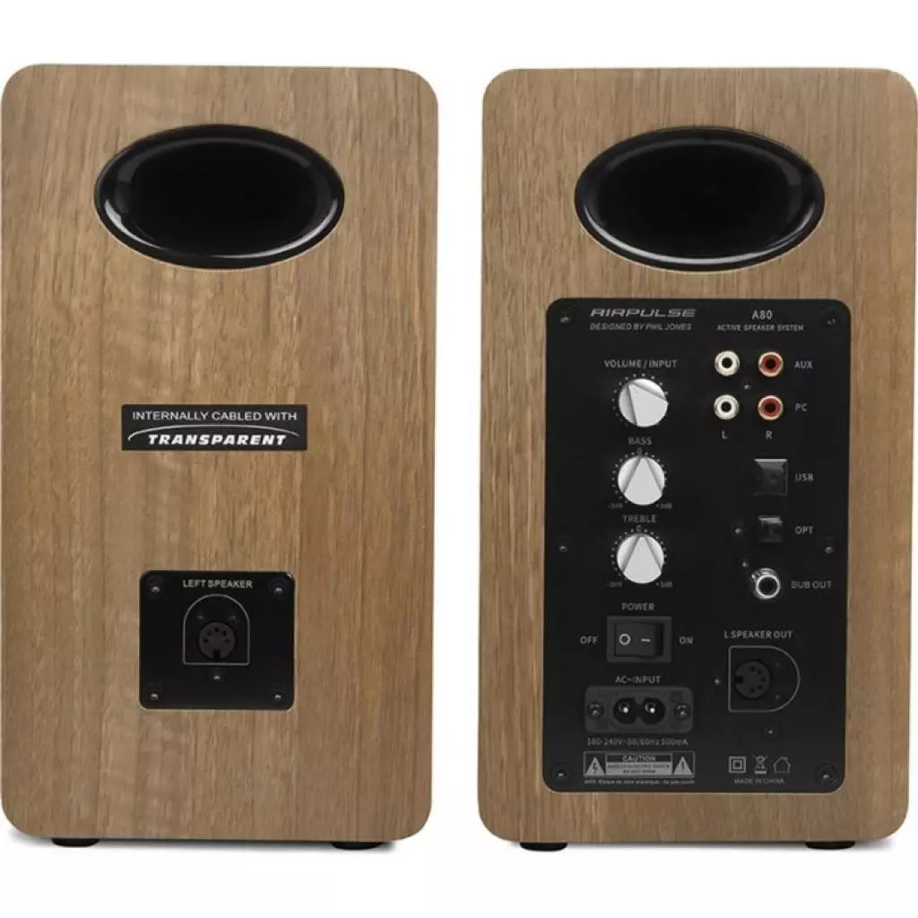 Акустическая система Edifier AirPulse A80 Brown - 1 Акустическая система Edifier AirPulse A80 Brown - 1